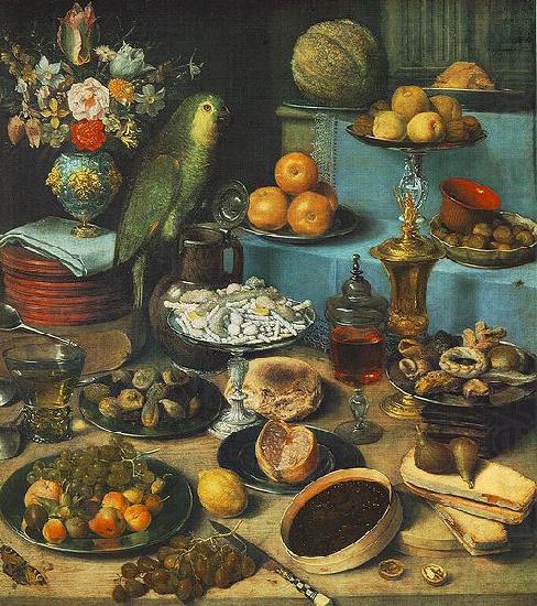 Georg Flegel Still-life with Parrot china oil painting image